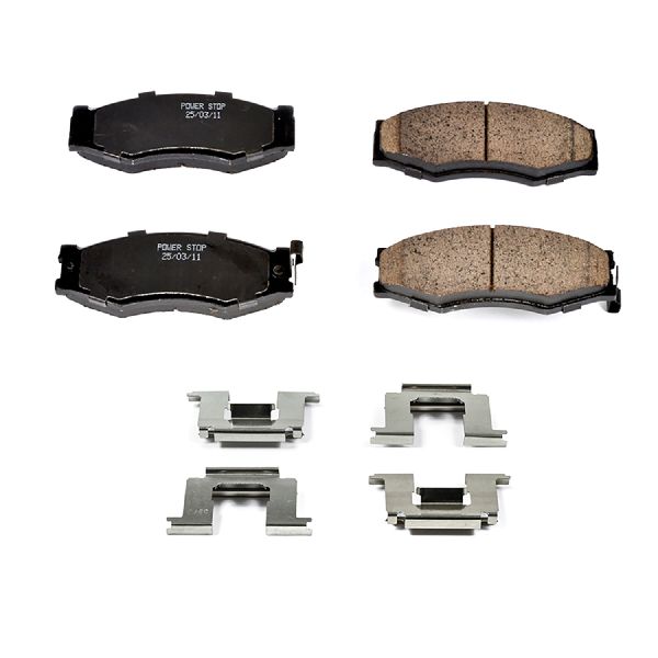 1986-1994 Nissan D21 Disc Brake Pad Set - Front (Powerstop)