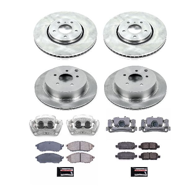2010-2012 INFINITI FX35 Disc Brake Kit - Front and Rear (Powerstop)