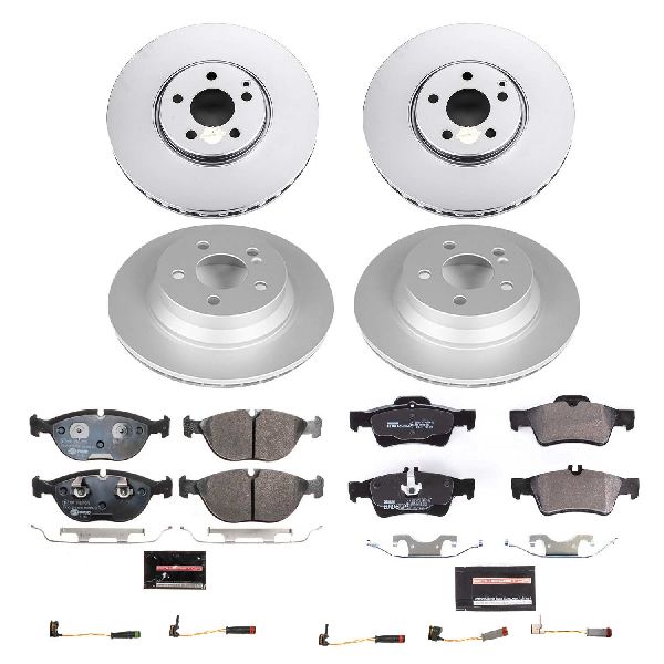2004-2005 Mercedes-Benz E500 Disc Brake Kit - Front and Rear (Powerstop)