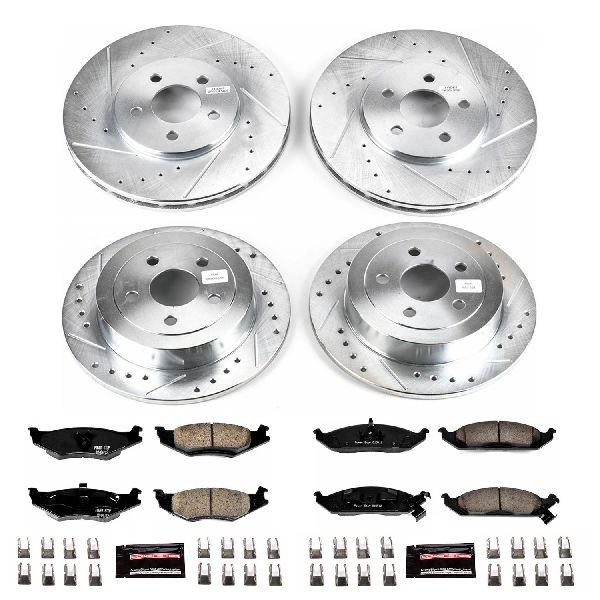 1995-2000 Dodge Stratus Disc Brake Kit - Front and Rear (Powerstop)