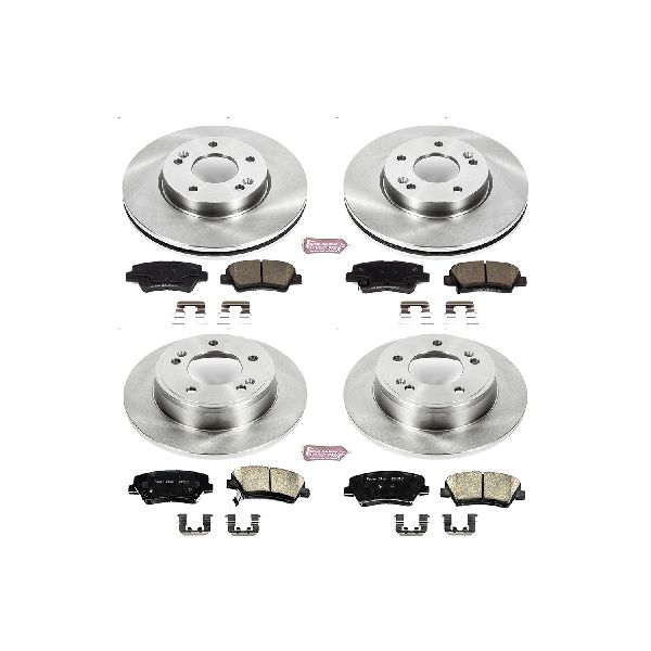 2012-2015 Hyundai Veloster Disc Brake Kit - Front and Rear (Powerstop)