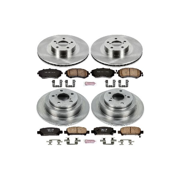 2003 Subaru Forester Disc Brake Kit - Front and Rear (Powerstop)