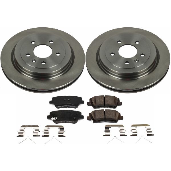 2016-2018 Cadillac ATS Disc Brake Kit - Rear (Powerstop)