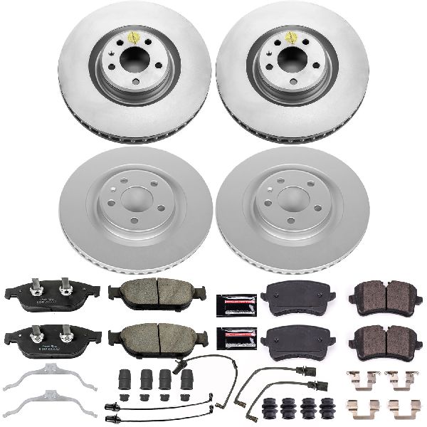 2012 Audi A7 Quattro Disc Brake Kit - Front and Rear (Powerstop)