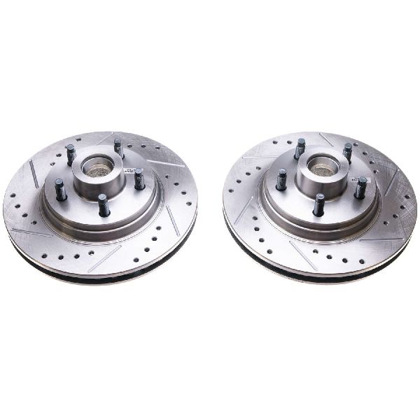 1982-1984 Lincoln Continental Disc Brake Rotor Set - Front (Powerstop)