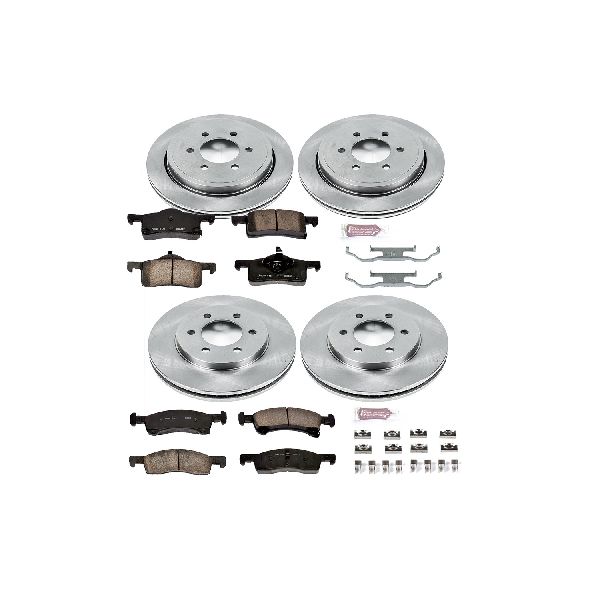 2003-2006 Lincoln Navigator Disc Brake Kit - Front and Rear (Powerstop)