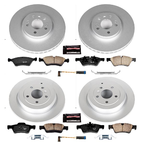 2006-2011 Mercedes-Benz ML350 Disc Brake Kit - Front and Rear (Powerstop)