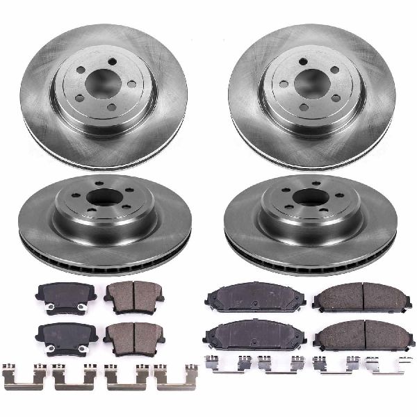 2006-2008 Dodge Magnum Disc Brake Kit - Front and Rear (Powerstop)