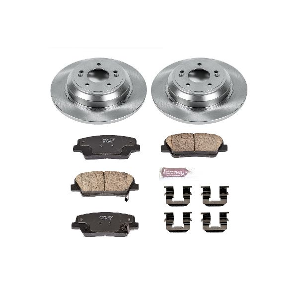 2009 Hyundai Genesis Disc Brake Kit - Rear (Powerstop)