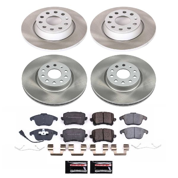 2015 Audi Q3 Disc Brake Kit - Front and Rear (Powerstop)