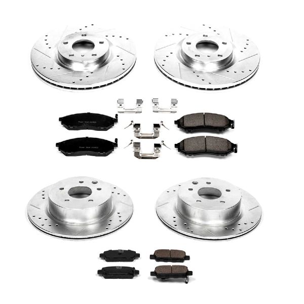 2006-2009 INFINITI M45 Disc Brake Kit - Front and Rear (Powerstop)
