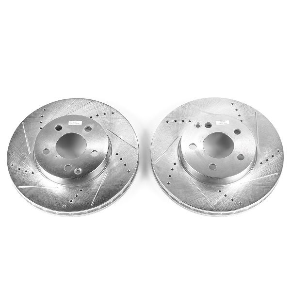 2006-2009 Mercedes-Benz E350 Disc Brake Rotor Set - Front (Powerstop)