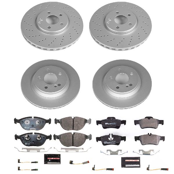 2003-2006 Mercedes-Benz S500 Disc Brake Kit - Front and Rear (Powerstop)