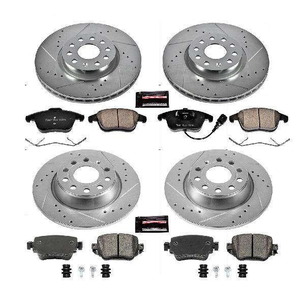 2016-2018 Audi Q3 Disc Brake Kit - Front and Rear (Powerstop)