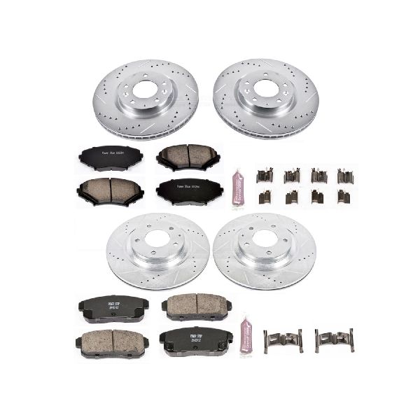 2004-2008 Mazda RX-8 Disc Brake Kit - Front and Rear (Powerstop)