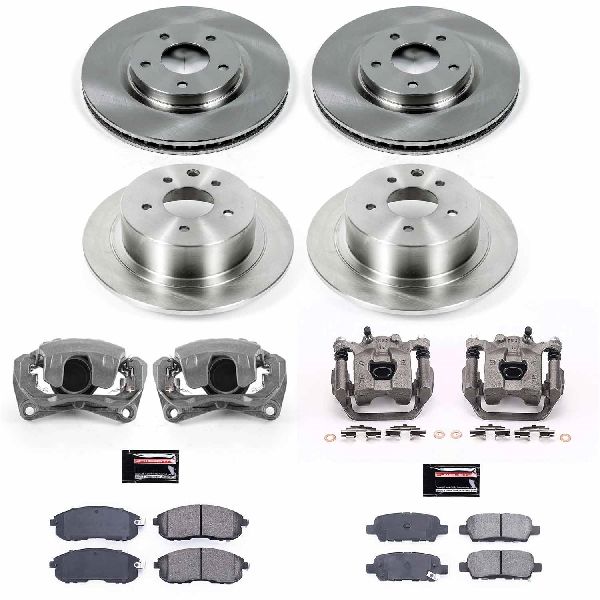 2007-2012 Nissan Sentra Disc Brake Kit - Front and Rear (Powerstop)