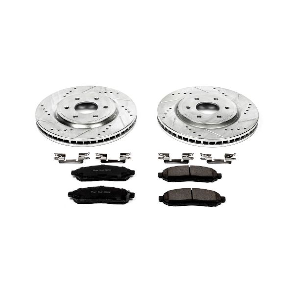 2009-2012 Suzuki Equator Disc Brake Kit - Front (Powerstop)