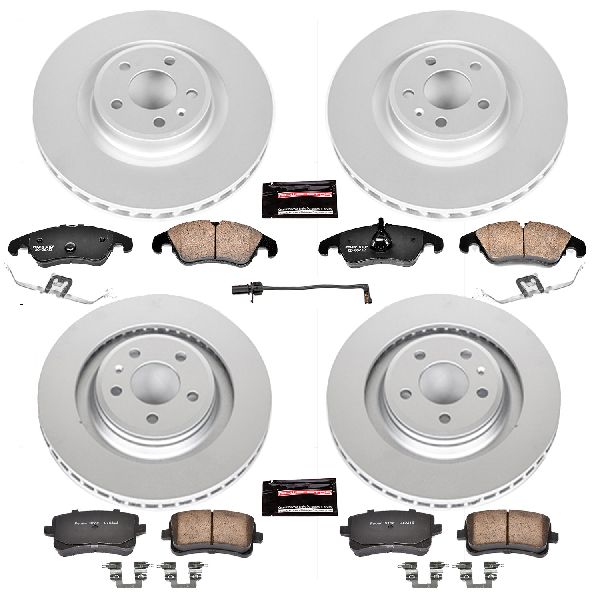 2008-2011 Audi S5 Disc Brake Kit - Front and Rear (Powerstop)