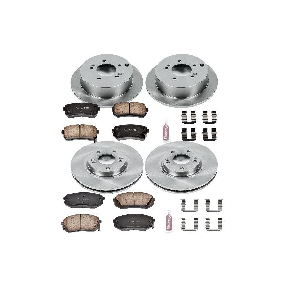 2010-2015 Hyundai Tucson Disc Brake Kit - Front and Rear (Powerstop)
