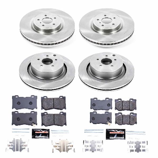 2014-2024 INFINITI Q50 Disc Brake Kit - Front and Rear (Powerstop)