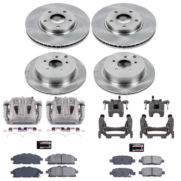 2011-2017 Nissan Quest Disc Brake Kit - Front and Rear (Powerstop)