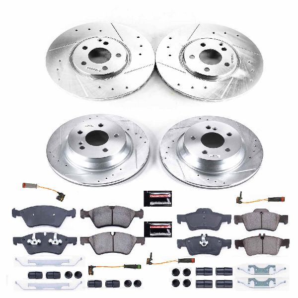 2006 Mercedes-Benz E500 Disc Brake Kit - Front and Rear (Powerstop)