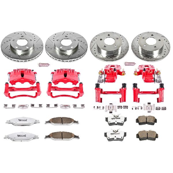 1999-2002 Ford Mustang Disc Brake Kit - Front and Rear (Powerstop)