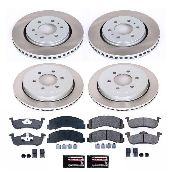 2010-2017 Lincoln Navigator Disc Brake Kit - Front and Rear (Powerstop)