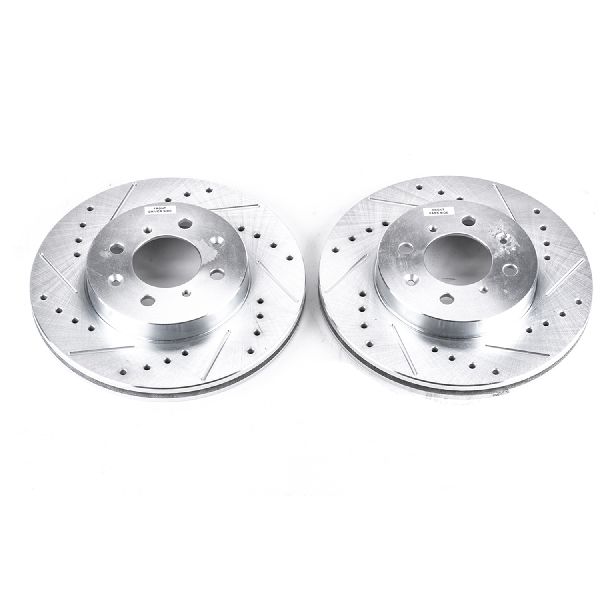 2010-2014 Honda Insight Disc Brake Rotor Set - Front (Powerstop)