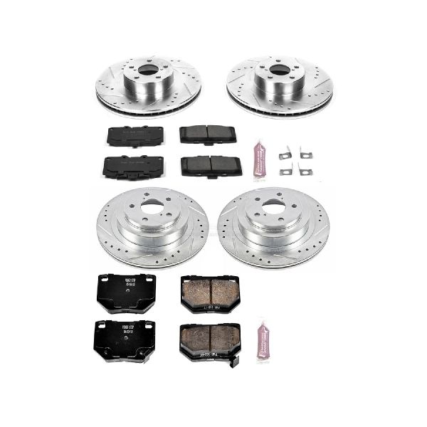 2006-2007 Subaru Impreza Disc Brake Kit - Front and Rear (Powerstop)