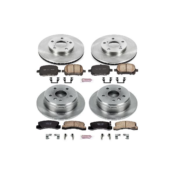 1997-1999 Lexus ES300 Disc Brake Kit - Front and Rear (Powerstop)