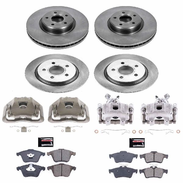 2006-2011 Volvo S40 Disc Brake Kit - Front and Rear (Powerstop)