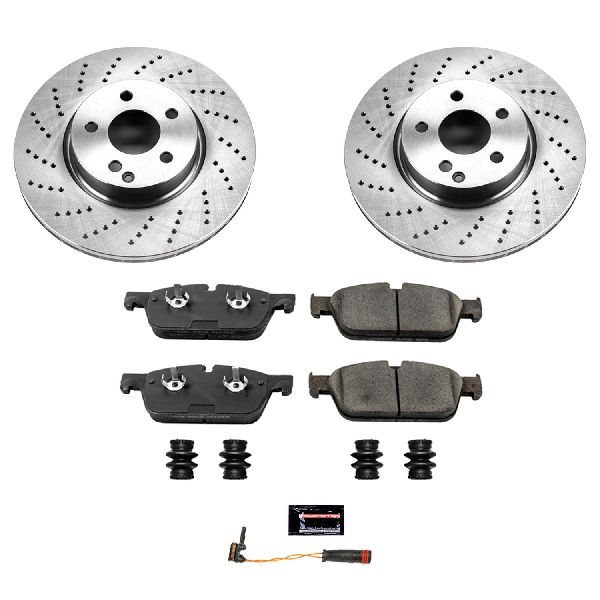 2014 Mercedes-Benz C300 Disc Brake Kit - Front (Powerstop)