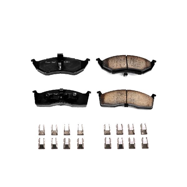 1996-2000 Dodge Caravan Disc Brake Pad Set - Front (Powerstop)