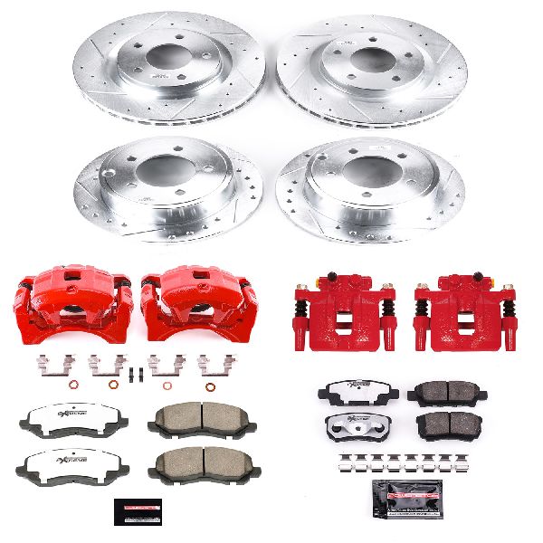 2012 Mitsubishi Lancer Disc Brake Kit - Front and Rear (Powerstop)