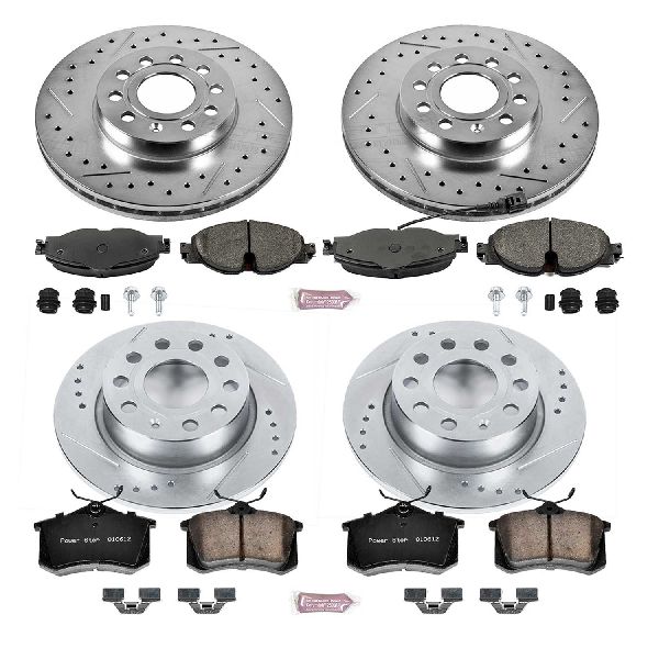 2015 Volkswagen Golf Disc Brake Kit - Front and Rear (Powerstop)