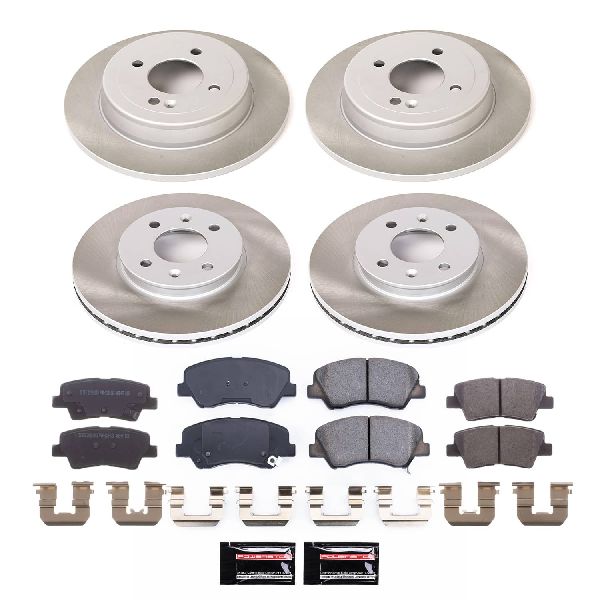 2012-2017 Hyundai Accent Disc Brake Kit - Front and Rear (Powerstop)