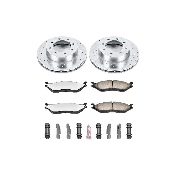 1999-2004 Ford F-550 Super Duty Disc Brake Kit - Front (Powerstop)