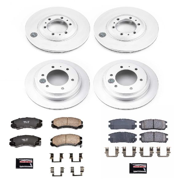 2001 Isuzu Rodeo Sport Disc Brake Kit - Front and Rear (Powerstop)