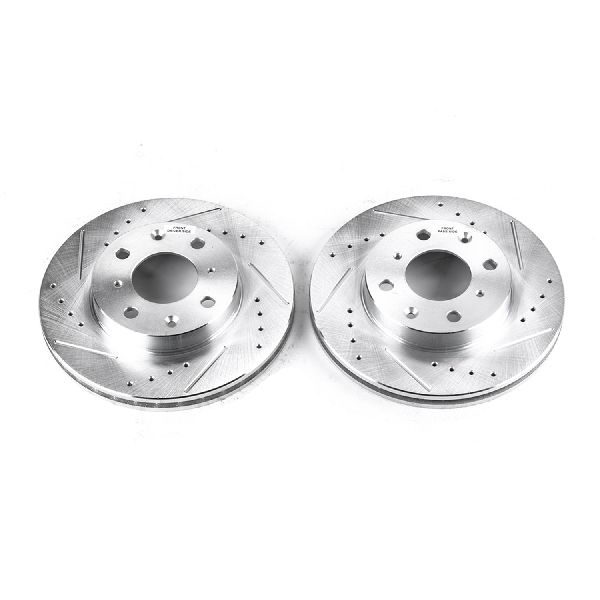 1990-1991 Honda CRX Disc Brake Rotor Set - Front (Powerstop)