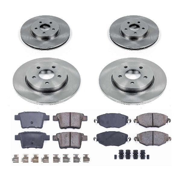 2005-2008 Jaguar X-Type Disc Brake Kit - Front and Rear (Powerstop)