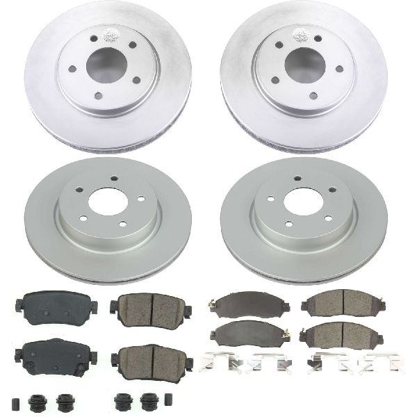 2018-2025 Nissan LEAF Disc Brake Kit - Front and Rear (Powerstop)