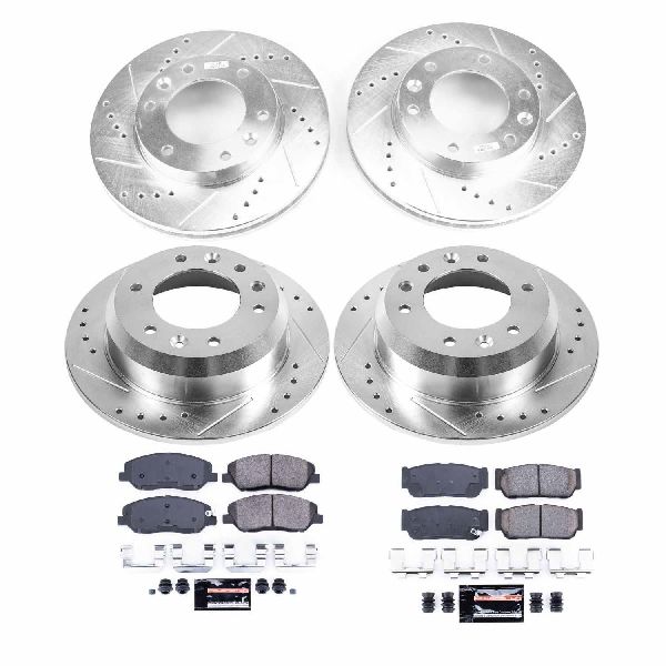 2006 Kia Sedona Disc Brake Kit - Front and Rear (Powerstop)
