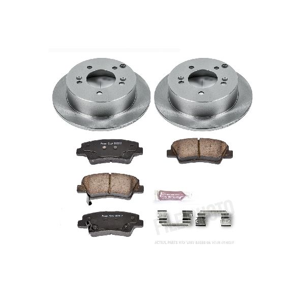 2009-2010 Hyundai Sonata Disc Brake Kit - Rear (Powerstop)