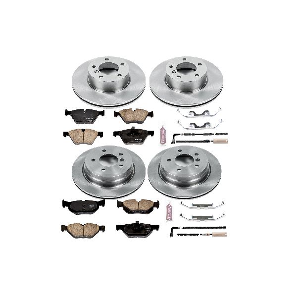 2006 BMW 325xi Disc Brake Kit - Front and Rear (Powerstop)