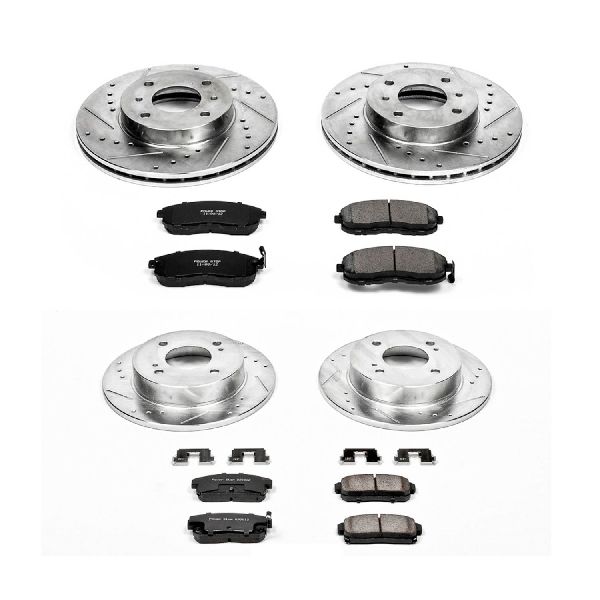 2001-2002 INFINITI G20 Disc Brake Kit - Front and Rear (Powerstop)