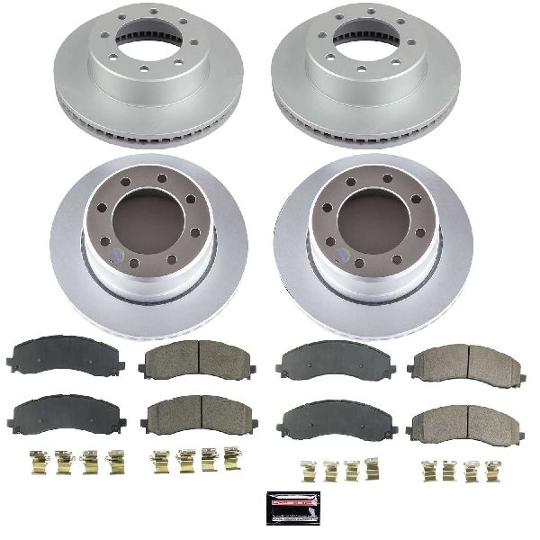2019-2024 Ram 2500 Disc Brake Kit - Front and Rear (Powerstop)