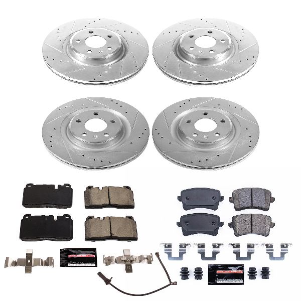 2013-2017 Audi Q5 Disc Brake Kit - Front and Rear (Powerstop)