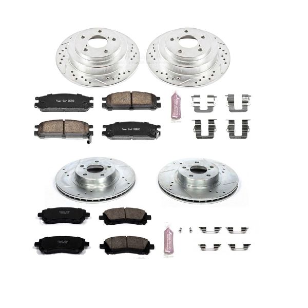 1997-1999 Subaru Legacy Disc Brake Kit - Front and Rear (Powerstop)
