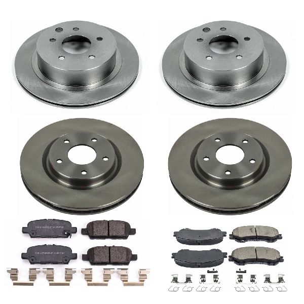 2017-2022 Nissan Rogue Sport Disc Brake Kit - Front and Rear (Powerstop)